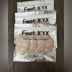 FootJKYX Heel Cushion Pads Shoe Inserts 3 Packs of 4 sets‎ each